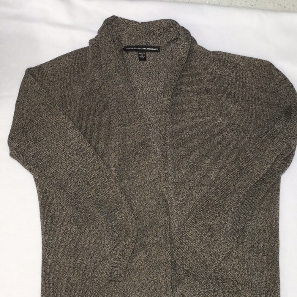 Linda‎ Allard Ellen Tracy silk cardigan/jacket